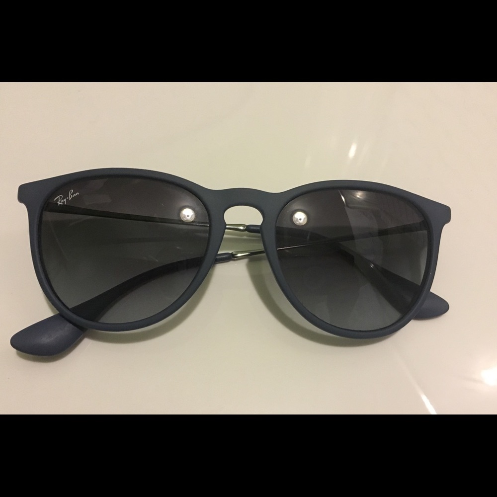 Ray Ban Erika Sunglasses - Gunmetal